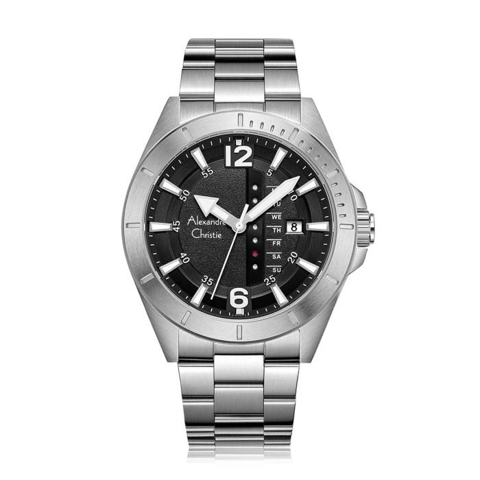 Jam Tangan Pria Alexandre Christie 6535AC AC6535 AC 6535 AC 6535 MEBSSBA Original Garansi Resmi