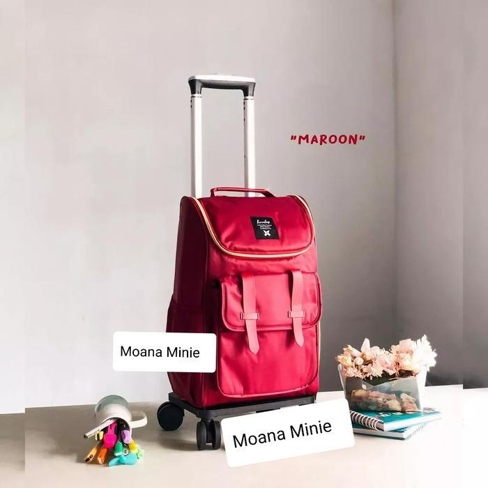 TAS TROLI ANELLO 4 RODA TROLLEY BAG TAS TRAVEL ANELLO BERKUALITAS