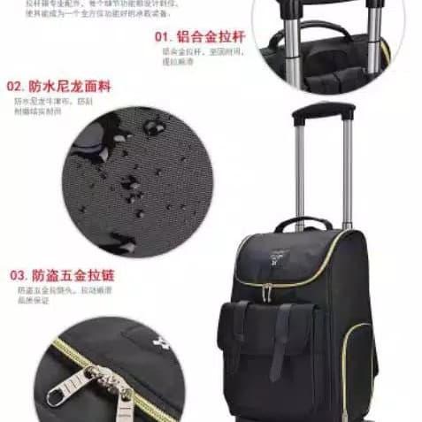 TAS TROLI RANSEL ANELLO 4 RODA TRAVEL BAG BERKUALITAS