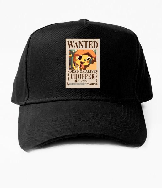 Topi Baseball Tony Tony Chopper Wanted Poster One piece Nakama Anime