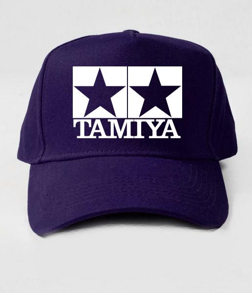 Topi Baseball Tamiya Mini 4WD Logo Japan White
