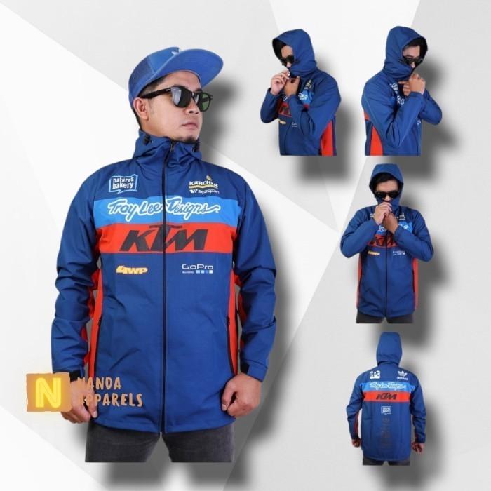 PARACHUTE JACKET JAKET PRIA, JAKET PARASIT, JAKET WATERPROOF KTM TLD