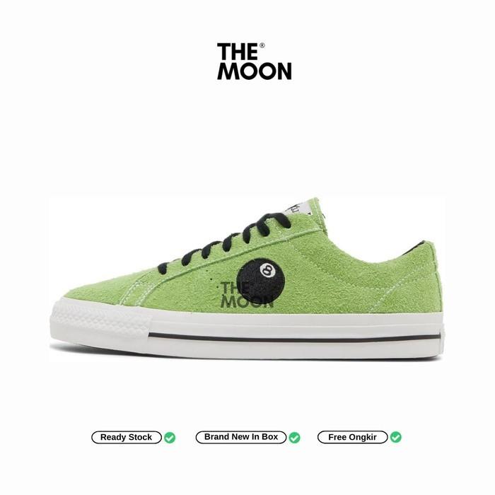 Sepatu Converse - Converse One Star Pro Ox Stussy 8-Ball Original