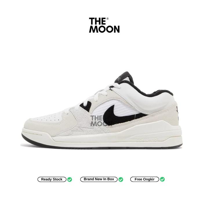 Sepatu Air Jordan - Air Jordan Stadium 90 Sail Black Original