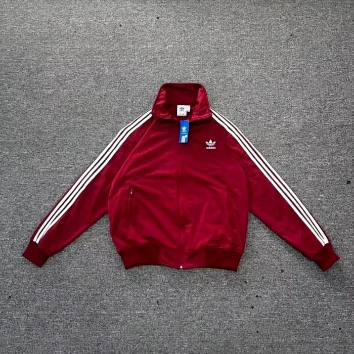 TRACKTOP ADIDAS MAROON LIST WHITE ORIGINALS