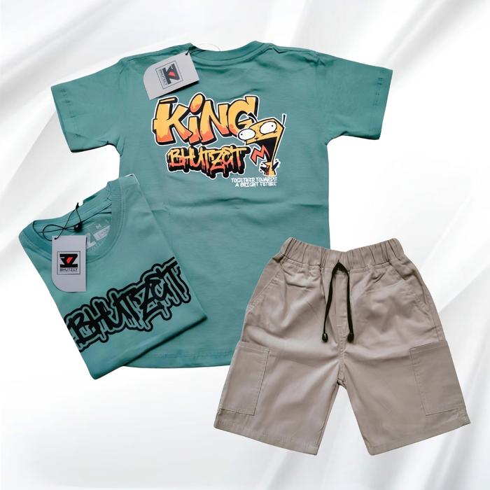 NEW NRA Kaos Anak Setelan Distro/Chino / Setelan Baju Anak Laki Laki / Baju Anak Laki Laki
