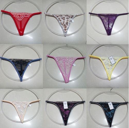 D787 Cd Thong Celana Dalam Leather Lingerie Pria Wanita Sexy Gstring Strap Trasnparan Jaring Jaring
