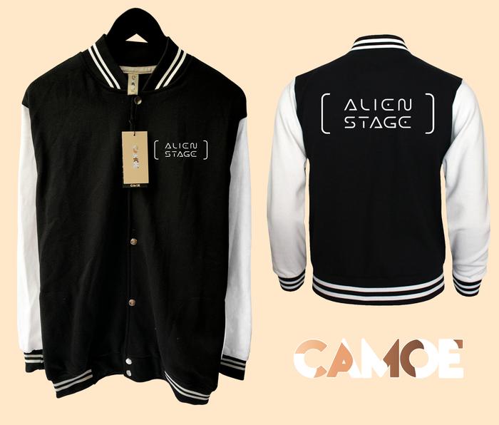 Jaket Baseball Varsity Alien Stage Logo ALNST