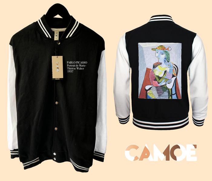 Jaket Baseball Varsity Pablo Picasso Portrait de Marie Uni