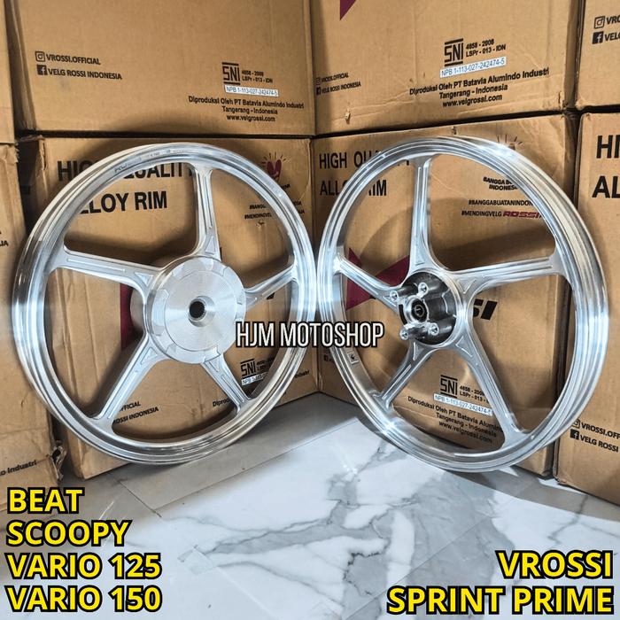Velg Racing Vrossi Sprint Prime Beat Scoopy Vario 110 Vario 125 Vario 150 Ring 17 Model VND AK55