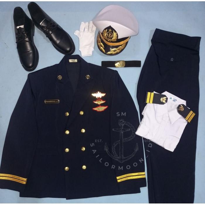 [DISKON] PREMIUM JAS PELAUT HIGH QUALITY JAS NAVY BLUE PELAUT JAS PELAYARAN JAS PDU PELAUT JAS PDUB 