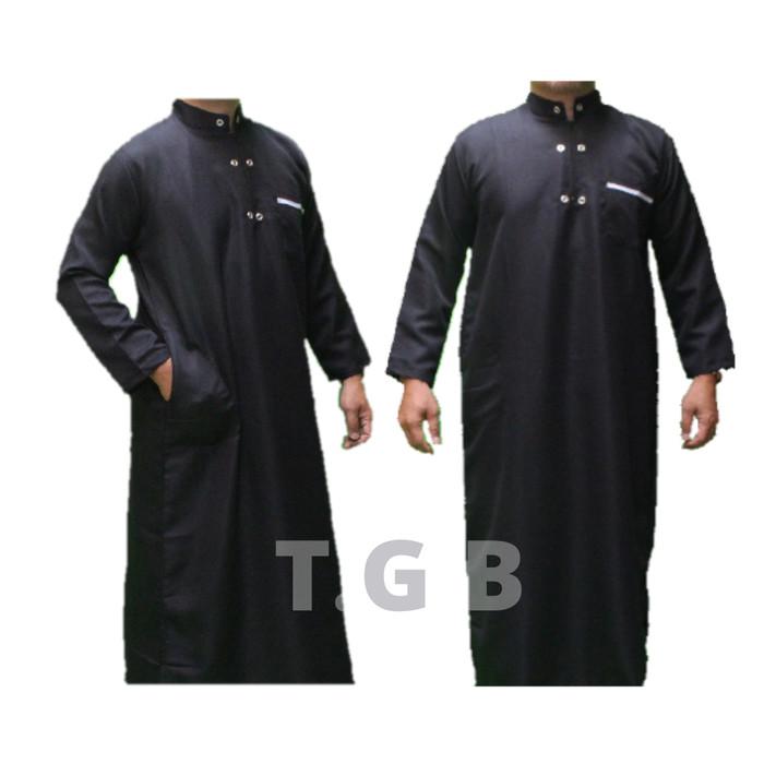 Jubah Gamis Pria Dewasa Bahan Adem Toko Garment Bandung Muslim