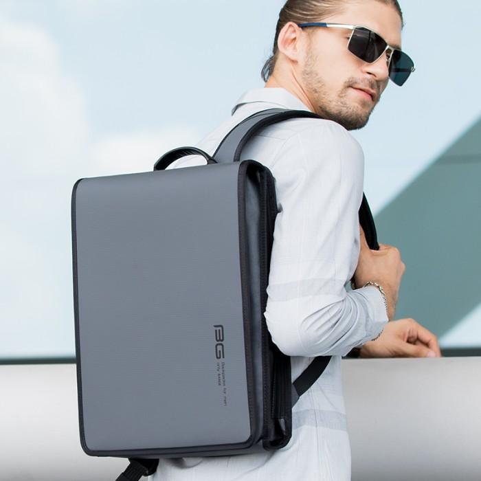 Tas Bange Bg7252 Bag Backpack Ransel Kantor Slim Tipis Laptop 14 Inch Terbatas