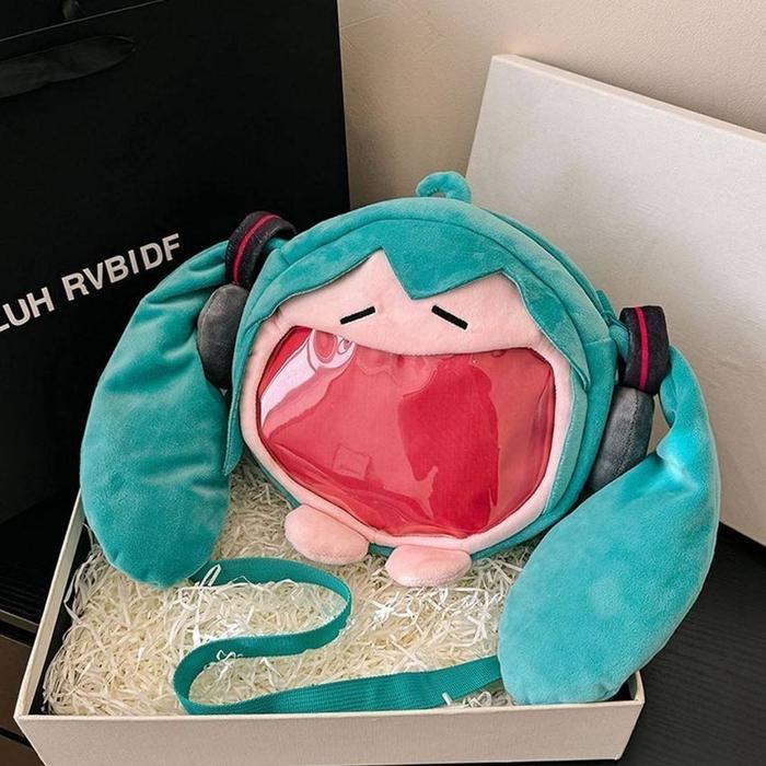 Hatsune Miku Bag / Tas Unik Lucu / Tas Hatsune Miku Ransel Cartoon / Tas Bahu Kartun