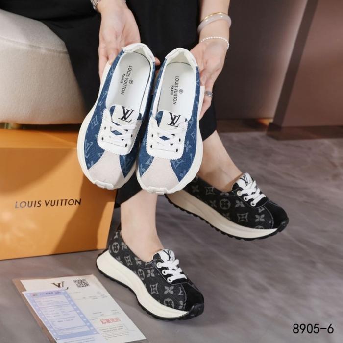 [DISKON] CloverLV Denim Sneakers #8905-6 [TERLARIS]