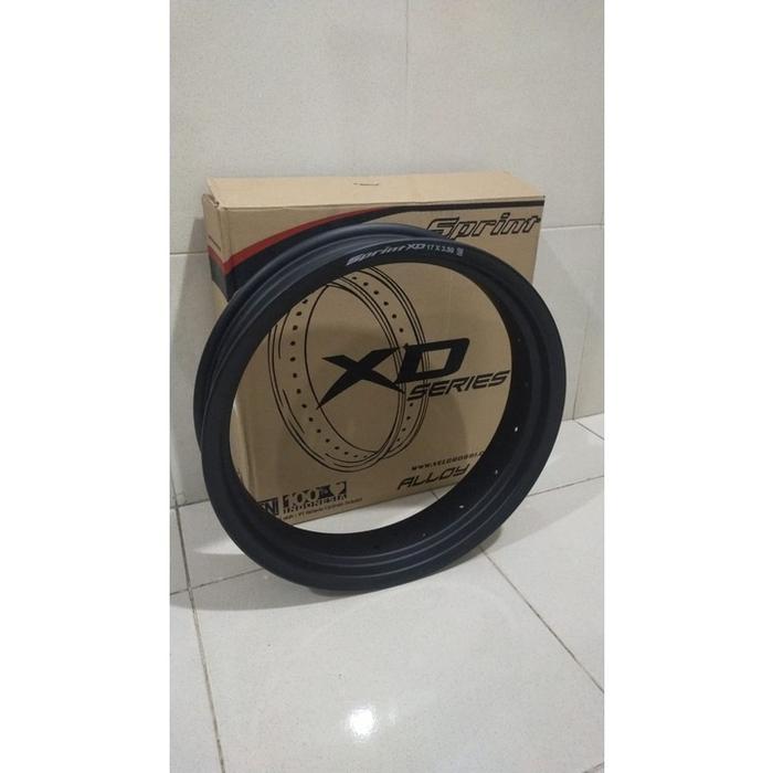 Velg almunium Rossi XD hitam 140/250/300/350 17 Papa Racing