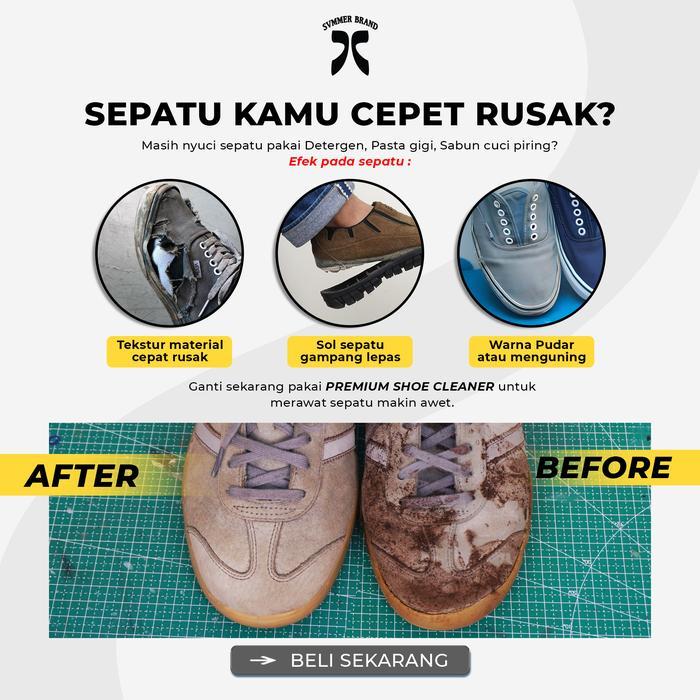 Paket Super Lengkap Pemutih Pembersih Sepatu Parfum Usaha Pemula Laundry Sepatu Starter Kit - Summer