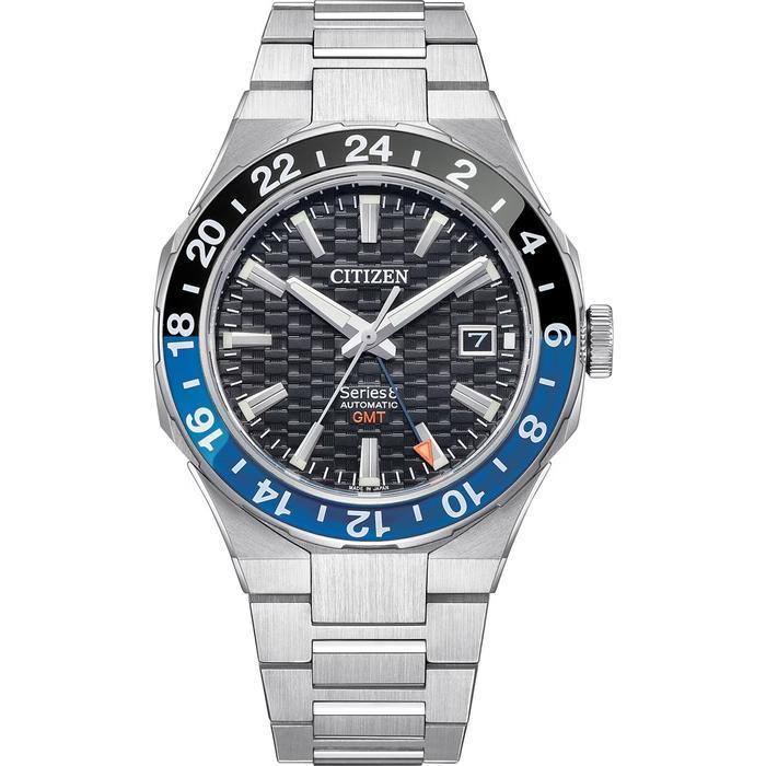 SWISS Import Jam Tangan Pria Original Series 8 GMT Mechanical 880 Black | NB6031-56E