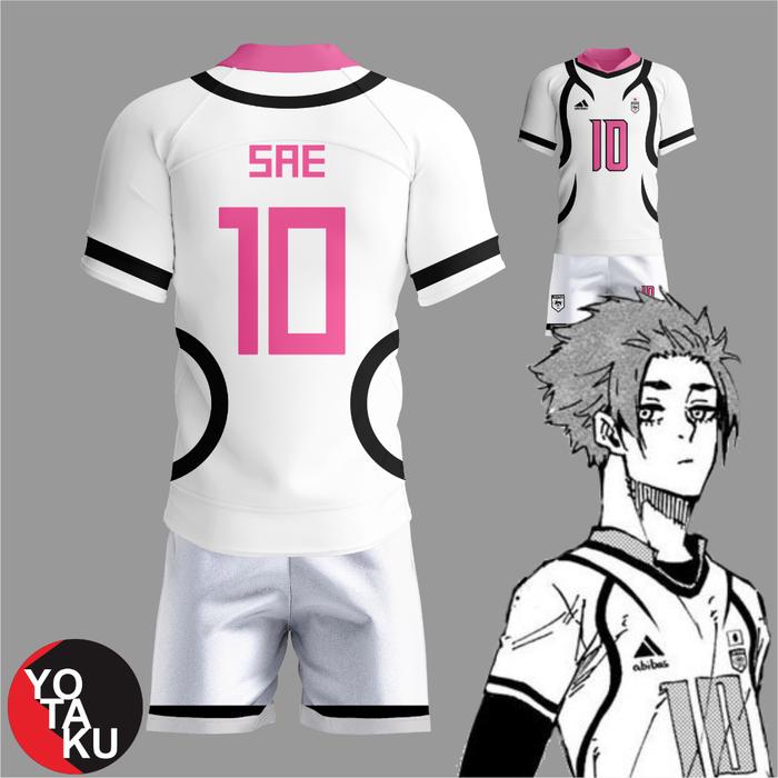 ORIGINAL Jersey Anime Cosplay Blue Lock U20 Sae Itoshi Full Set