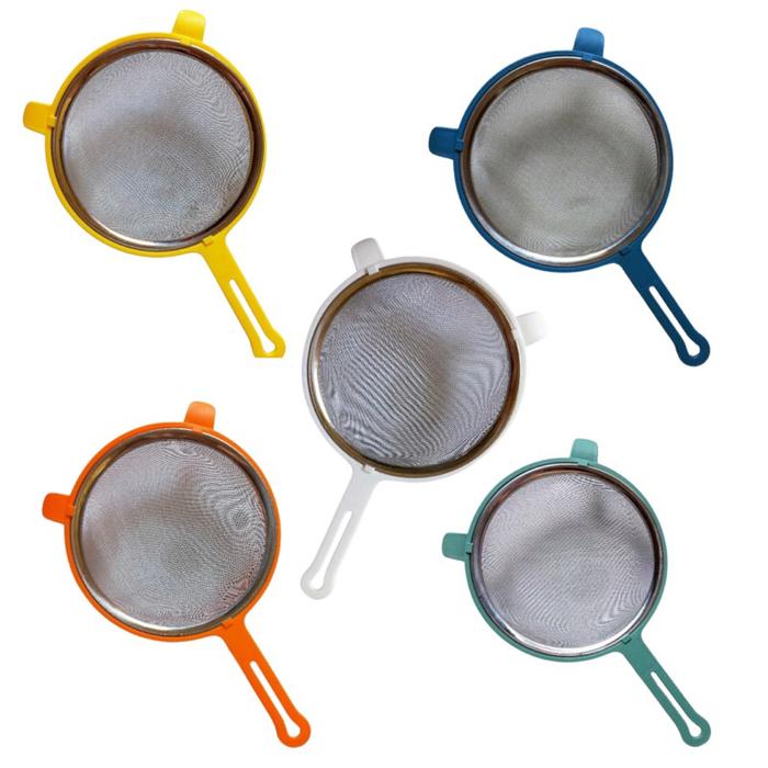 BEST SARINGAN MPASI SUPER HALUS BPA FREE WARNA PUTIH DIAMETER 17 CM 15 CM 9 CM | SARINGAN TEH | SARI