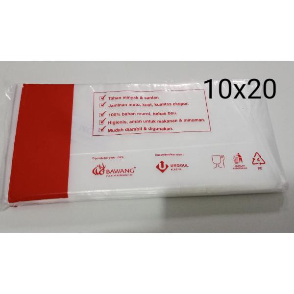 Plastik PE Bawang 10x20 - plastik Es - plastik Gula
