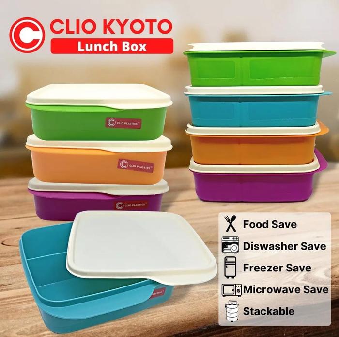Lunch Box Kyoto / Kotak Makan Warna Clio