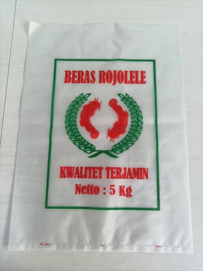 Plastik beras 5 kg Rojolele isi 100 lembar (HD)