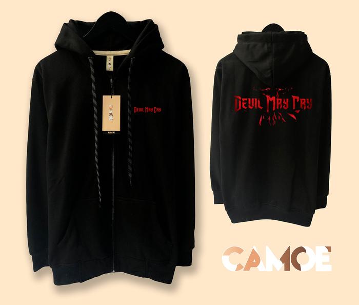 Jaket Hoodie Zipper Gaming Devil May Cry Dante