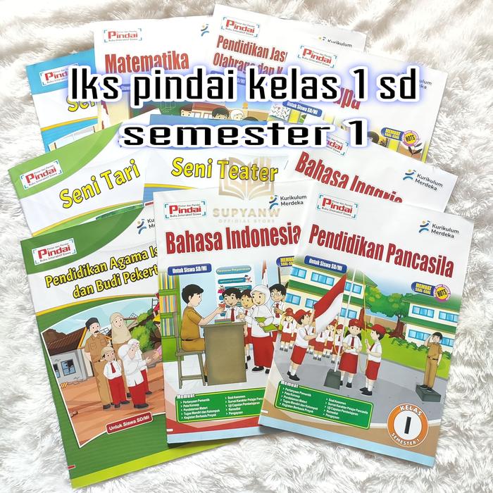 LKS PINDAI Kelas 1 Sd Semester 1 Kurikulum Merdeka Cv Arya Duta