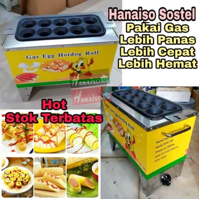 BEST MEDAN TERMURAH MESIN SOSTEL SOSIS TELUR 10 LUBANG GAS LPG ALAT SOSIS TELOR 10 4 2 LOBANG HANAIS