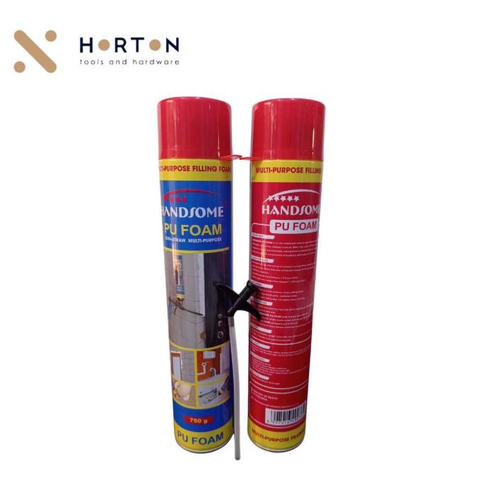 BEST PU FOAM SPRAY HANDSOME - PU SEALANT FOAM SPRAY 750ML