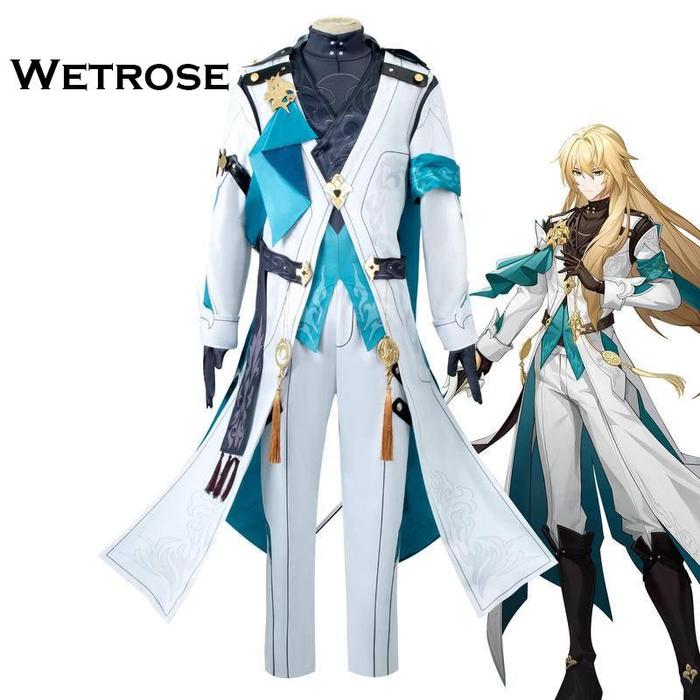 ORIGINAL 【Wetrose】 Ready Stock Honkai Star Rail Luocha Costume Anime Game Cosplay Set