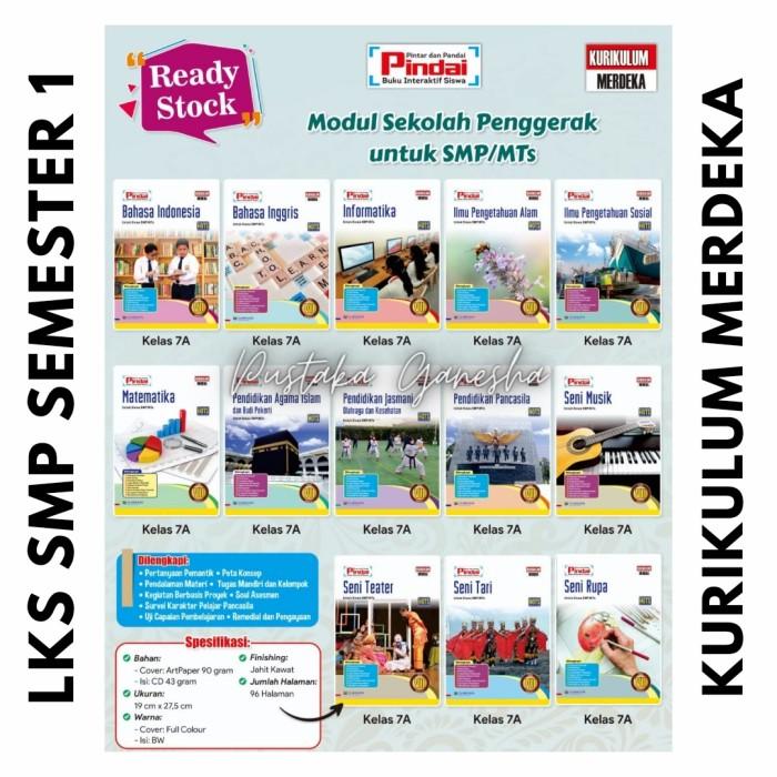 LKS SMP Semester 1 Ganjil Kurikulum Merdeka Belajar Penerbit Arya Duta Pindai