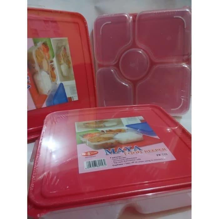 Kotak Tempat BOX Makan Catering Maya Food Keeper 5 Sekat FK 233 FK233