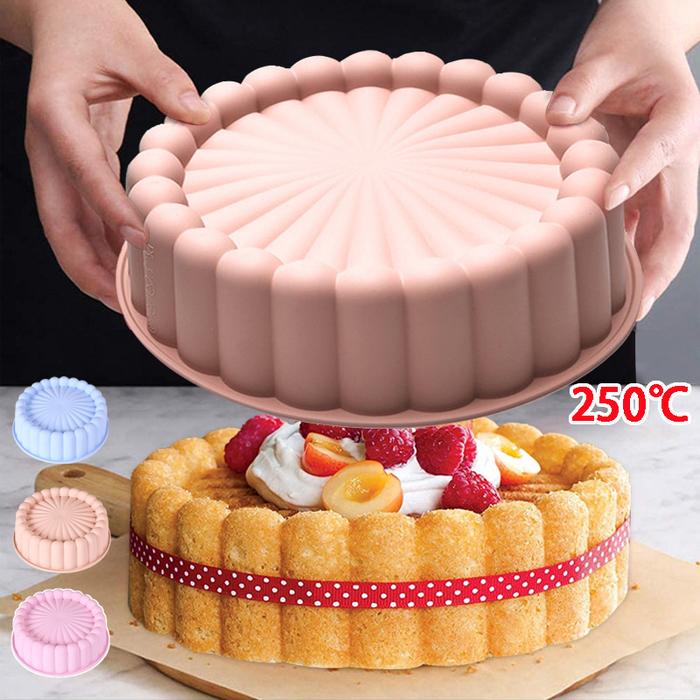 BEST CETAKAN SILIKON CHARLOTTE LOYANG PUDING CAKE COKELAT / CETAKAN PUDING KUE MARMER BUTTER CAKE