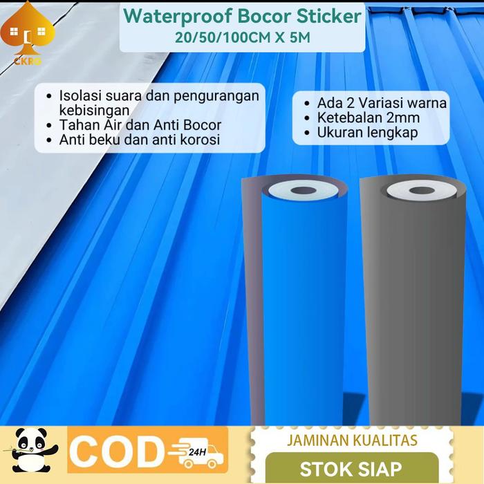 BEST WATERPROOFING MEMBRANE WATERPROOF LAKBAN BOCOR MEMBRANE PELAPIS ATAP BETON STICKER 5M