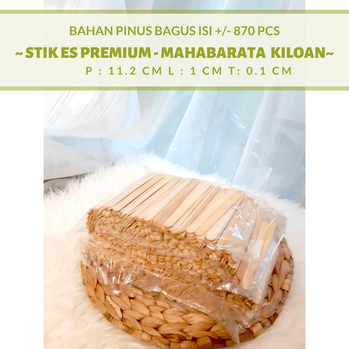 stik es krim kayu tebal stik eskrim isi 1000pcs stik ice cream kayu stik kayu es krim