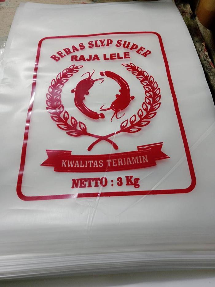 plastik beras 3kg rajalele (100 lembar)