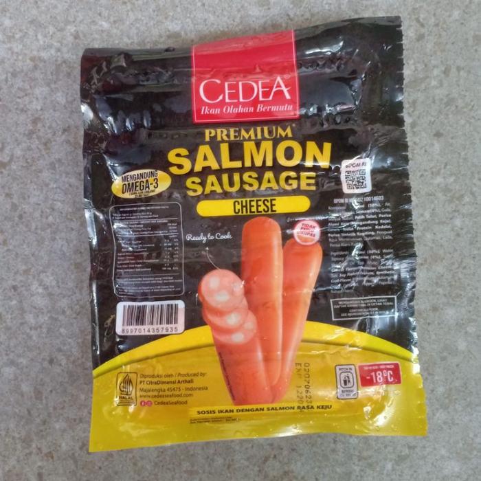 BEST CEDEA PREMIUM SALMON SOSIS KEJU 390 GRAM
