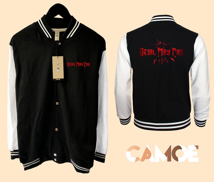 Jaket Baseball Varsity Gaming Devil May Cry Dante