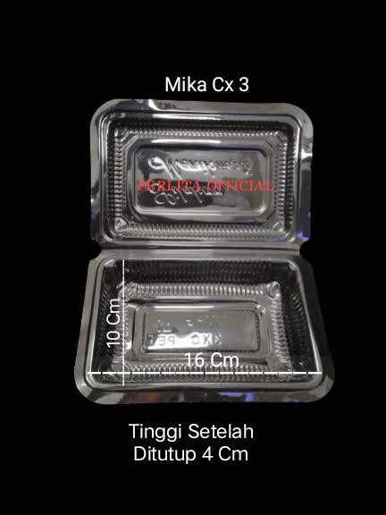 Mika Plastik CX 3 Nasi Kuning | isi 100 Pcs