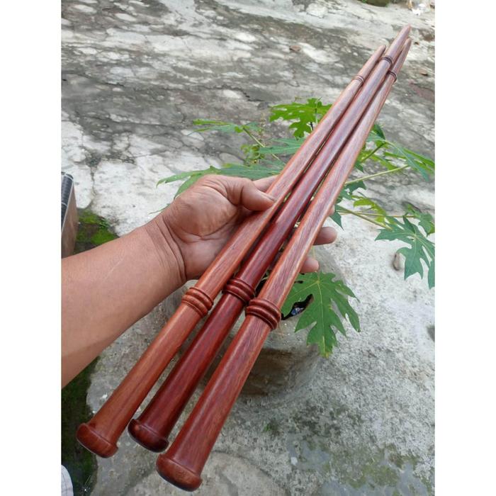 Tongkat Kayu Komando Nagasari Cirebon Asli Tongkat Upacara Tongkat TNI Tongkat Tentara Tongkat Polri