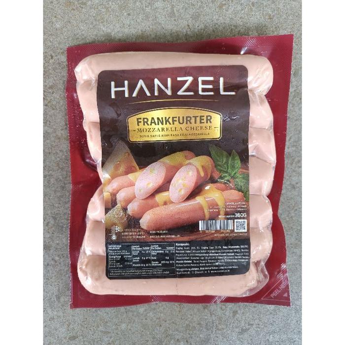 BEST HANZEL SOSIS FRANKFURTER CHEESE 7 PC