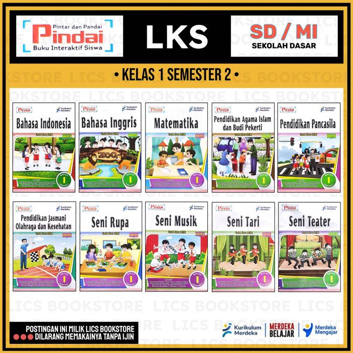 Lks Pindai Kelas 1 Semester 2 SD Kurikulum Merdeka Arya Duta