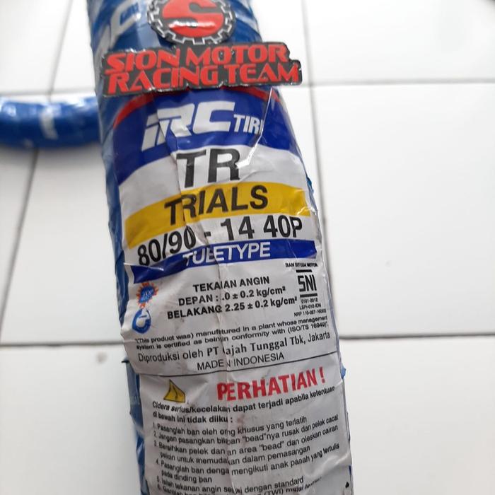 Ban Luar Matic Trail IRC TR 809014 Tubetype TT