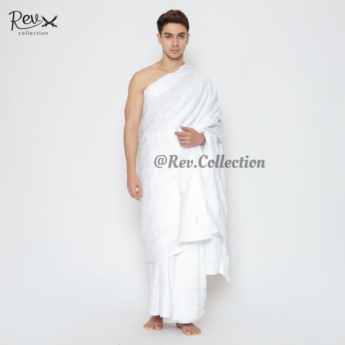 Terlaris Kain Ihram Set Baju Ihram Atasan Dan Bawahan Ardha Exclusive Perlengkapan Haji Dan Umroh Pr