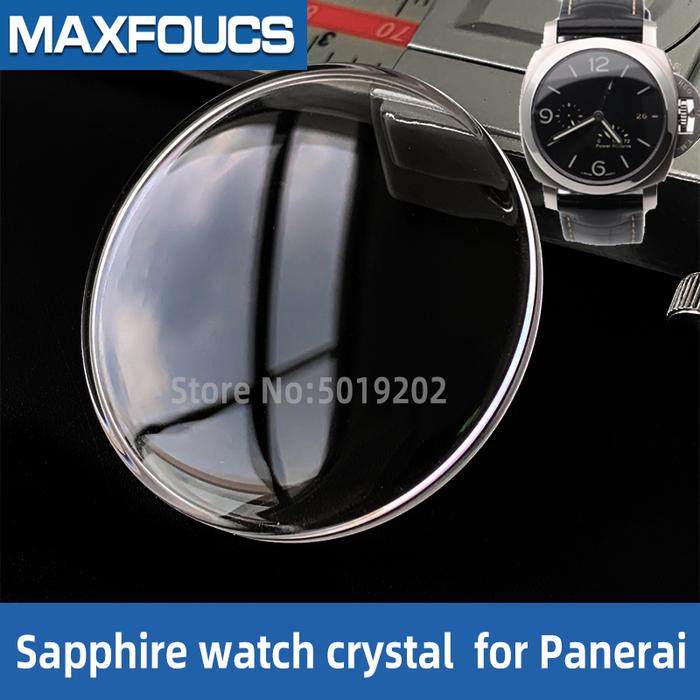 Aksesoris Jam Tangan Sapphire Watch Crystal For PAM RADIOMIR  LUMINOR Series Pot Shape Double Domed 