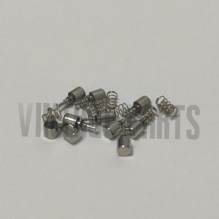 Aksesoris Jam Tangan 4.0*9.8mm Pusher Button Tube Gasket Springs Set For Vintage Seiko Pogue 6139-60