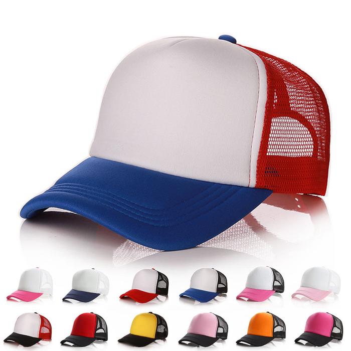 Topi Pemuda Truk Dapat Disesuaikan Topi Bisbol Topi Ayah Topi Bisbol Musim Panas Topi Jaring Topi So