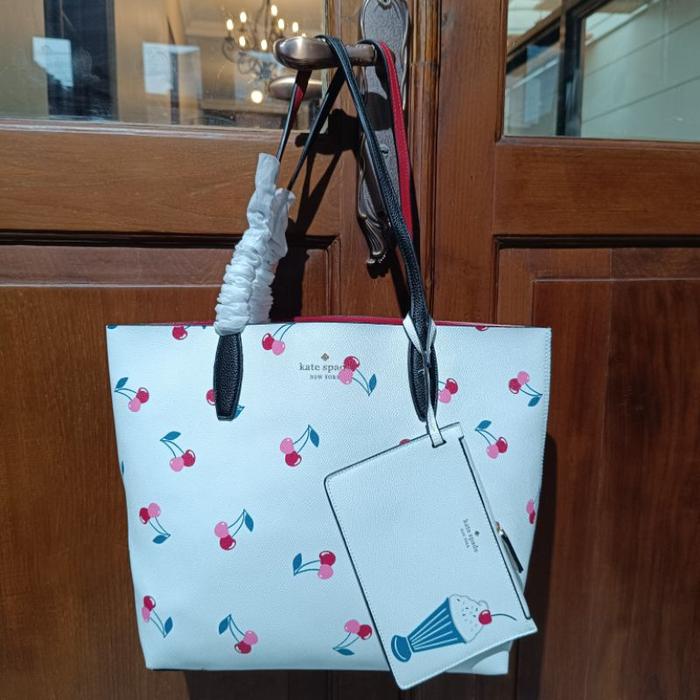 [DISKON] tas tote bag reversible bulak balik 2 warna KS [TERLARIS]